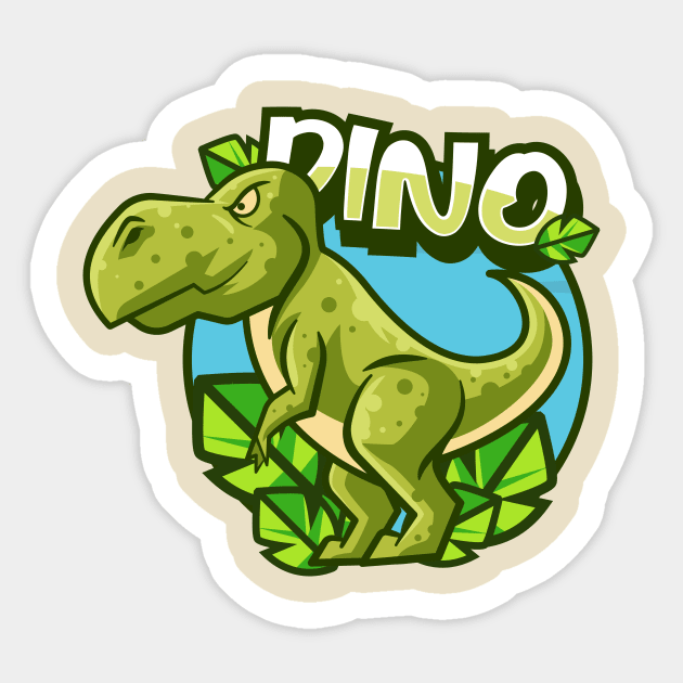 Cute Dino Sticker by Harrisaputra